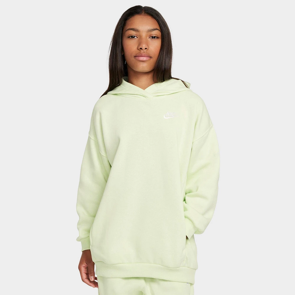 Girls' Nike Sportswear Club Fleece Oversized Pullover Hoodie