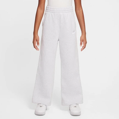 Girls' Nike Sportswear Club Fleece Flared Wide-Leg Pants