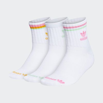 Women's adidas Originals Cosmic Quarter Socks (3-Pack)