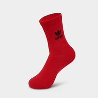 Little Kids' adidas Originals Trefoil Crew Socks (6 Pack)