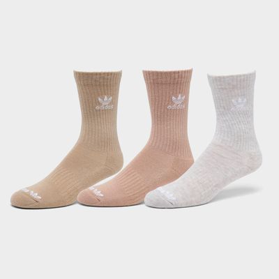 Men's adidas Originals Trefoil Cushion Crew Socks (3-Pack)