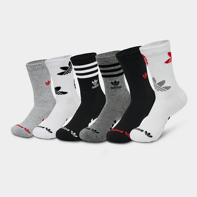 Youth adidas Originals Remix 2 Crew Socks (6-Pack)