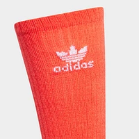 Women's adidas Originals Trefoil Cushion Crew Socks (6-Pack)