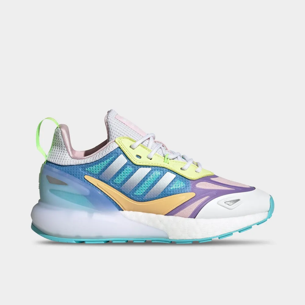 ADIDAS Girls' Big Kids' adidas Originals ZX BOOST 2.0 Casual Shoes | Dulles Town Center