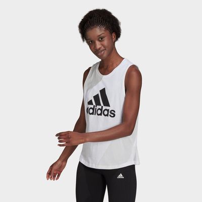 Women's adidas Essentials Big Logo Crewneck Tank