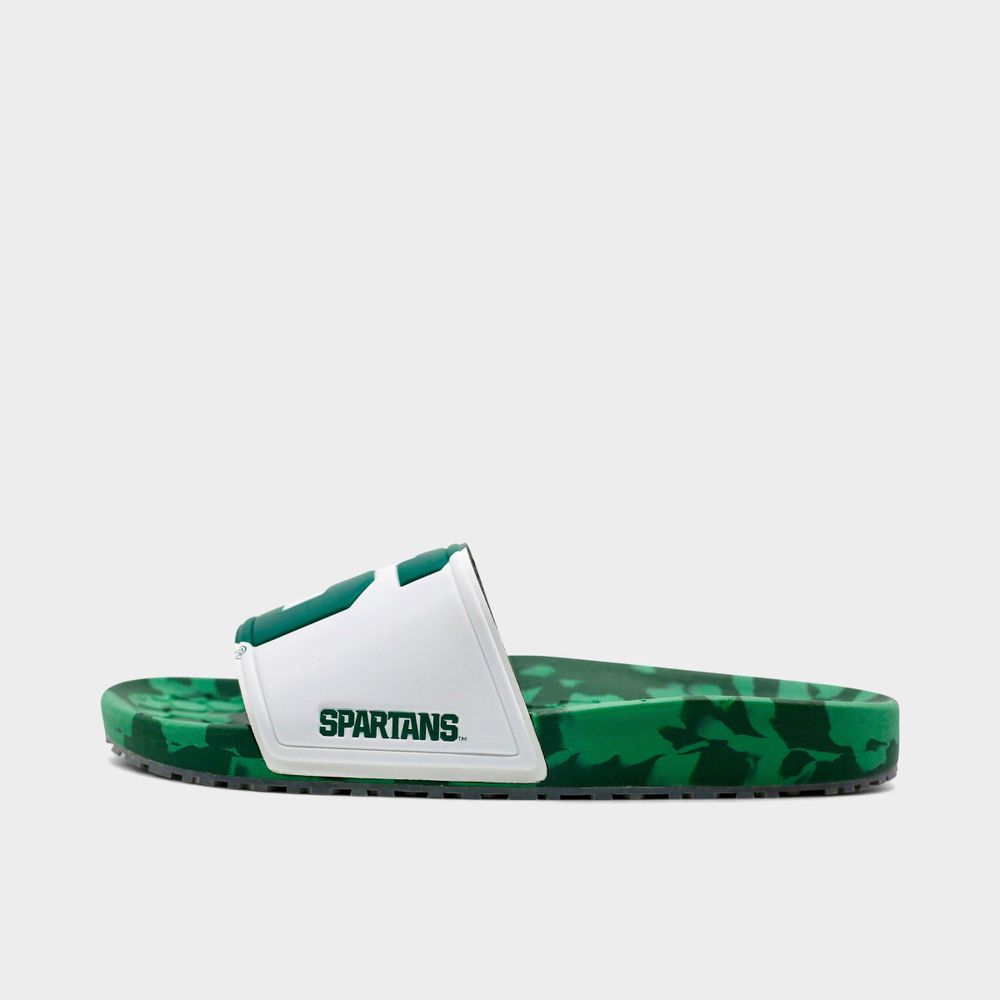 Men's Nike Michigan State Spartans Off-Court Slide Sandals