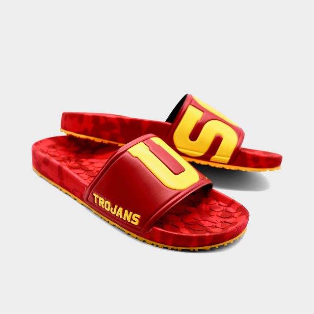 Hype Co. USC Trojans College Slydr Slide Sandals | Connecticut Post Mall