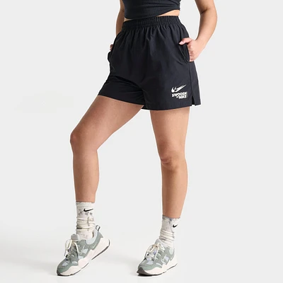 Women's Nike Sportswear Swoosh Woven Shorts