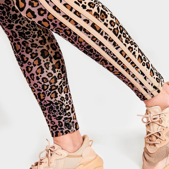 ADIDAS Women's adidas Originals Animal Allover Print Cropped Leggings