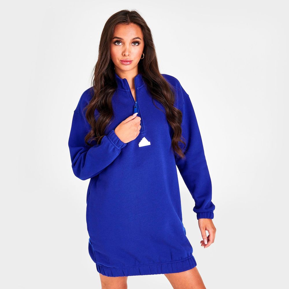 ADIDAS Women\'s adidas Sportswear Half-Zip Sweater Dress | Pueblo Mall