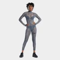 Women's Reebok Cardi Mesh Bodysuit