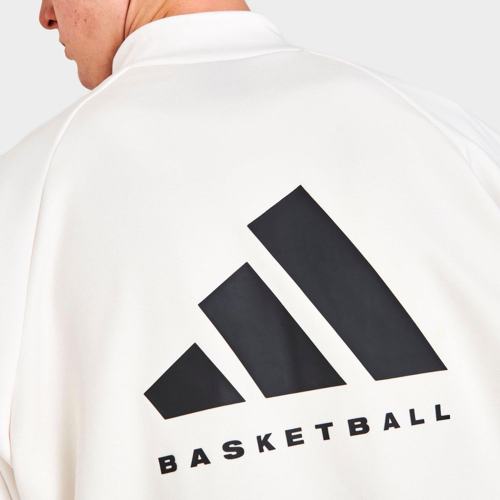 adidas bb track jacket white