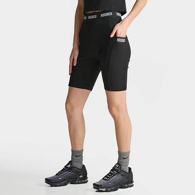 Women's Hoodrich Tape Logo Biker Shorts