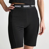 Women's Hoodrich Tape Logo Biker Shorts