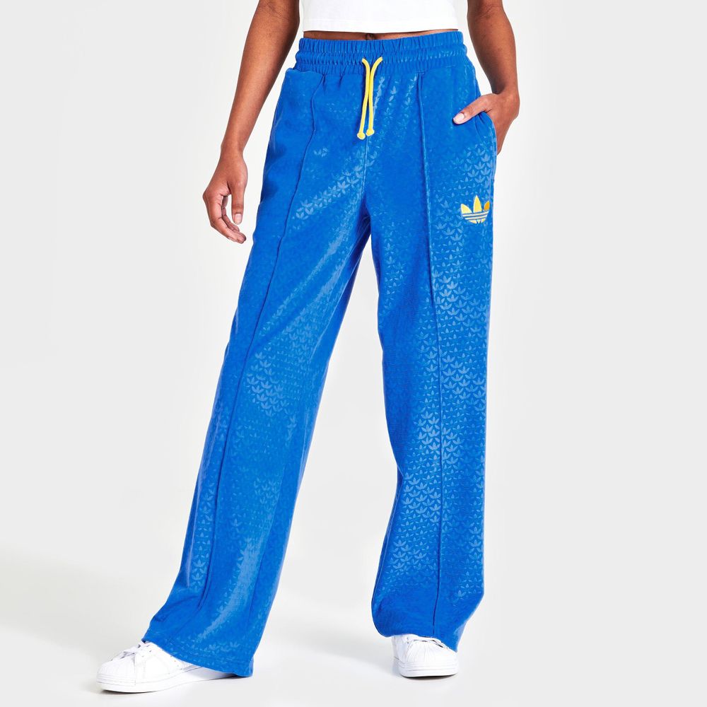 ADIDAS ORIGINALS ORIGINALS ADICOLOR OPEN HEM PANTS, | Bright blue Women‘s  Casual Pants | YOOX
