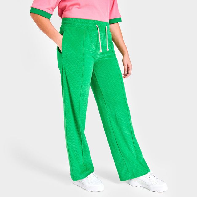 adidas adicolor Heritage Now Velour Pants - Green - IB2049