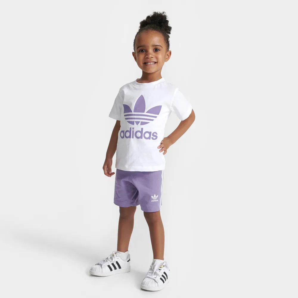 George Stevenson koud Met bloed bevlekt ADIDAS Kids' Toddler adidas Originals Trefoil T-Shirt and Shorts Set |  Alexandria Mall