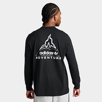 Men's adidas Originals Adventure Graphic Long-Sleeve T-Shirt