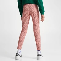 Girls' adidas Originals Animal Allover Print High Waist Leggings