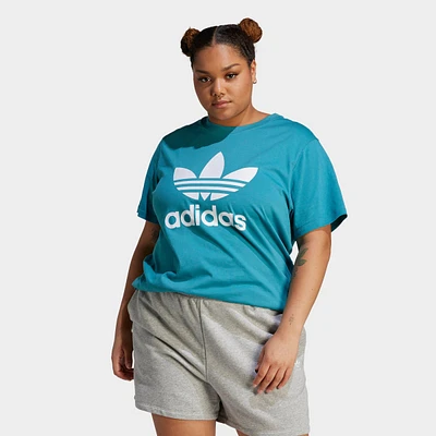 Women's adidas Originals adicolor Classics Trefoil T-Shirt (Plus Size)