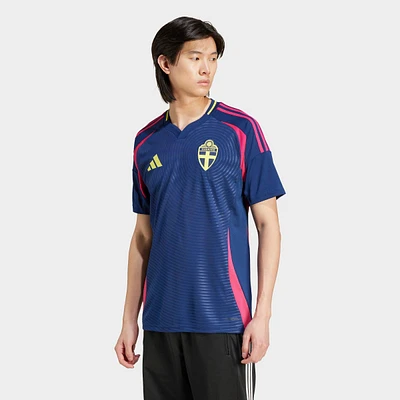 Men's adidas Sweden 2024 Away Soccer Jersey