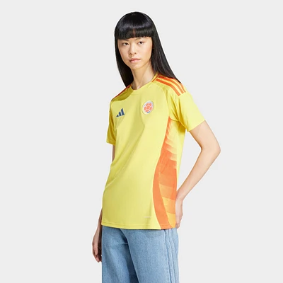 Women's adidas Colombia 2024 Home Soccer Jersey