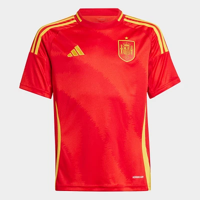Kids' adidas Spain 2024 Home Soccer Jersey