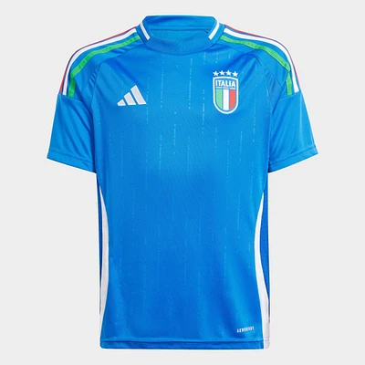 Kids' adidas Italy 2024 Home Soccer Jersey