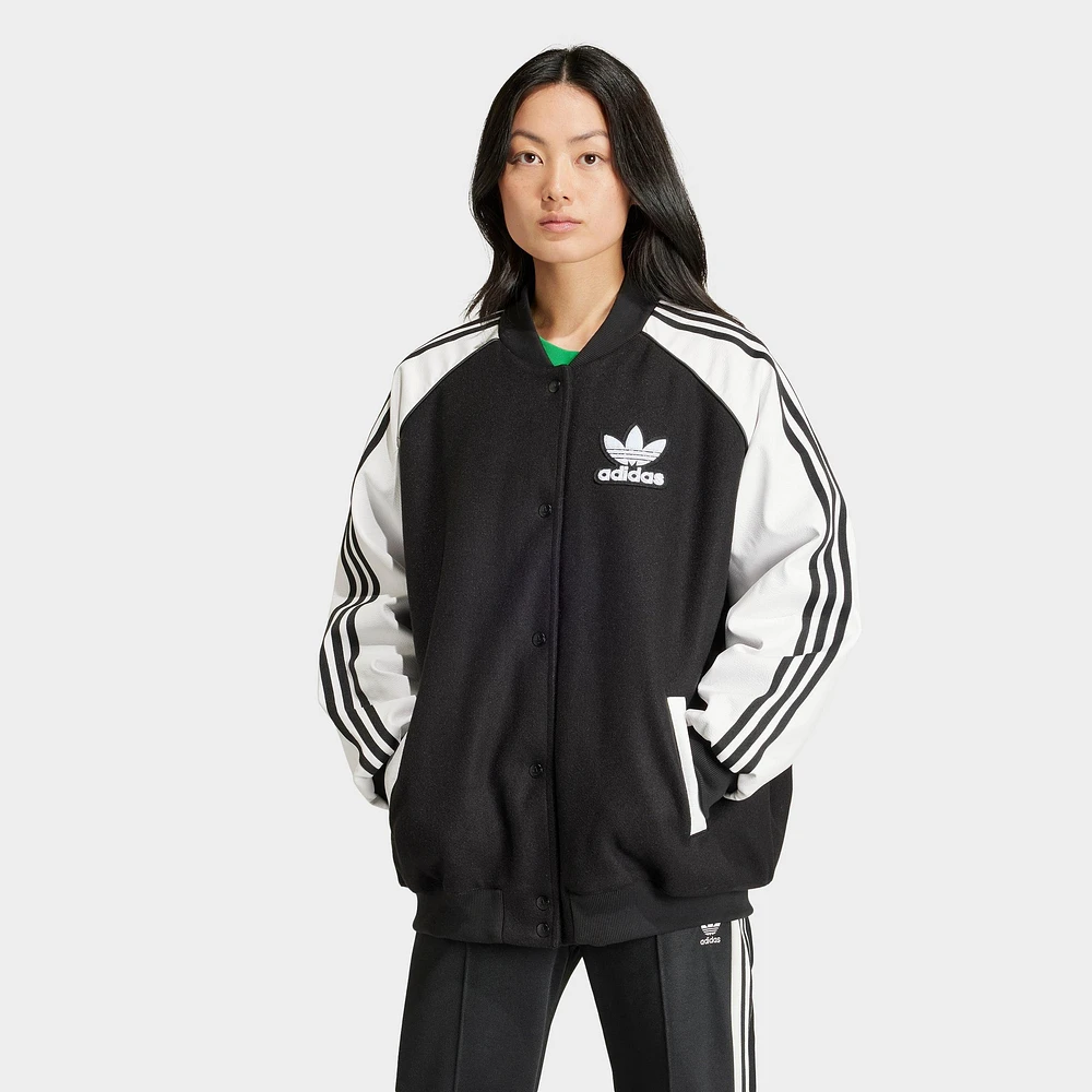 Women's adidas Superstar Oversized VRCT Track Jacket