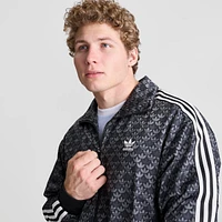 Men's adidas Originals Classic Mono Print Football Track Top