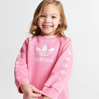 Girls' Toddler adidas Originals Crewneck Sweatshirt and Leggings Set