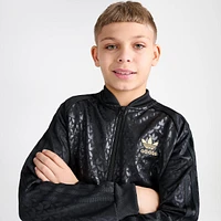 Kids' adidas Originals Mono Superstar Track Jacket