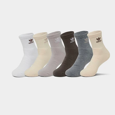 adidas Originals Trefoil Mid Crew Socks (3-Pack)