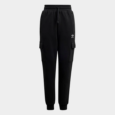 Kids' adidas Originals Fleece Cargo Jogger Pants