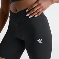 Women's adidas Originals Cross Waist Biker Shorts