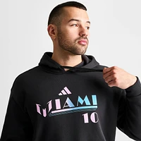 Men's adidas Soccer Inter Miami CF MLS Messi Logo Graphic Fleece Hoodie
