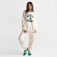 Women's adidas Originals Varsity Oversized Crewneck Sweatshirt