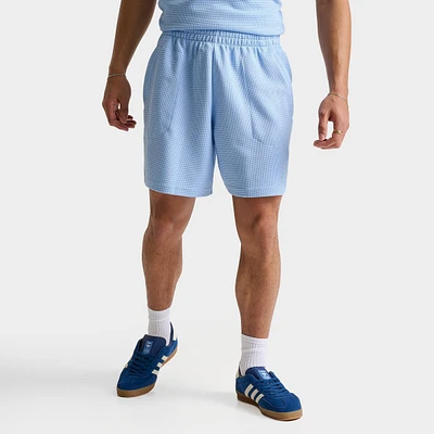 Men's adidas Originals Trefoil Essentials 7" Waffle Shorts
