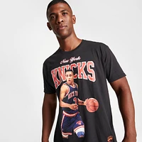 Men's Mitchell & Ness New York Knicks NBA John Starks Graphic T-Shirt