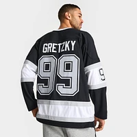 Men's Mitchell & Ness Blue Line Wayne Gretzky Los Angeles Kings NHL 92-93 Hockey Jersey