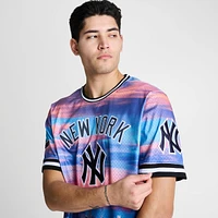 Men's Pro Standard New York Yankees MLB City Scape Mesh Jersey T-Shirt