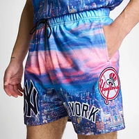 Men's Pro Standard New York Yankees MLB City Scape Mesh Shorts