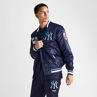 Men's Pro Standard New York Yankees MLB Rib Satin Jacket