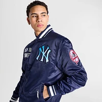 Men's Pro Standard New York Yankees MLB Rib Satin Jacket