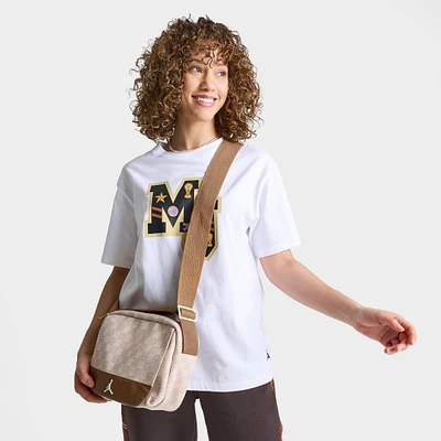 Jordan Monogram Mini Messenger Crossbody Bag