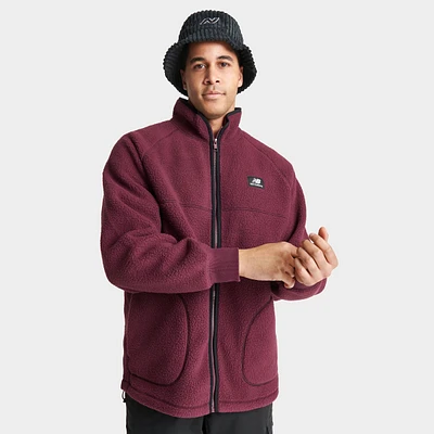 Men's New Balance Athletics Polar Fleece Full-Zip Jacket