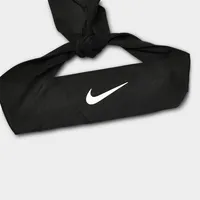 Nike Dri-Fit Skinny Head Tie White/Black