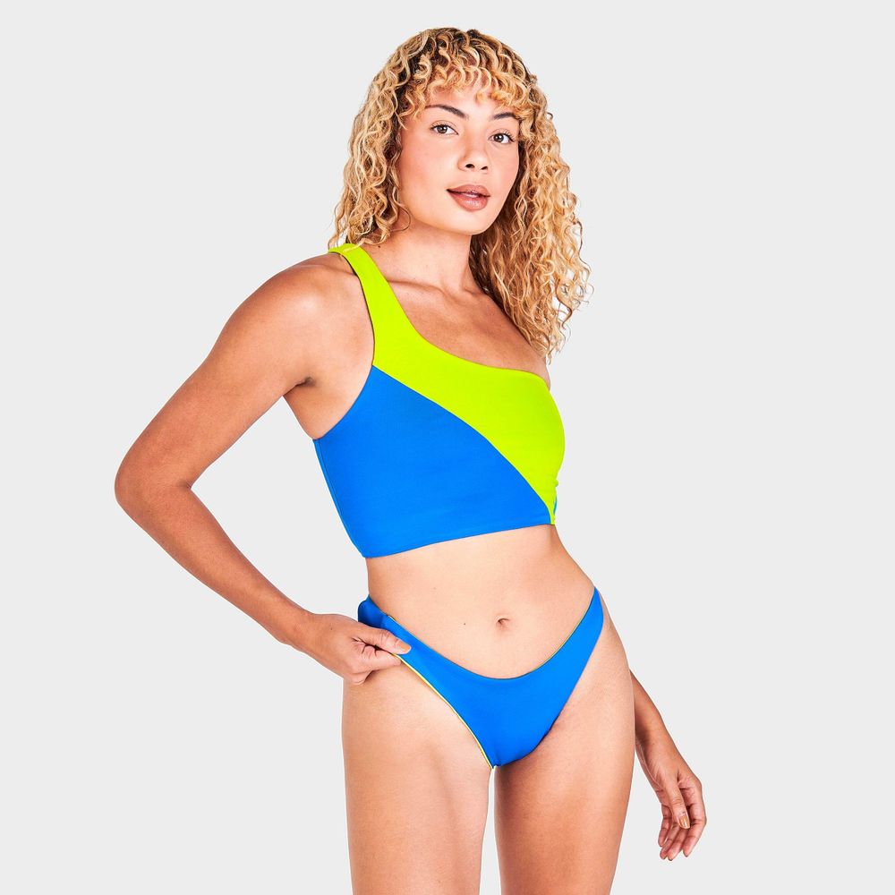 NIKE Women's Nike Color Block Reversible Sling Bikini Bottoms