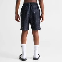 Boys' Nike Swoosh Print Swim Shorts