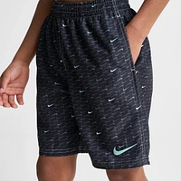 Boys' Nike Swoosh Print Swim Shorts